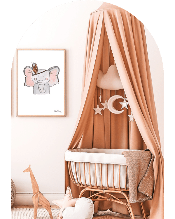 Moon Babies Kinderkamer Poster